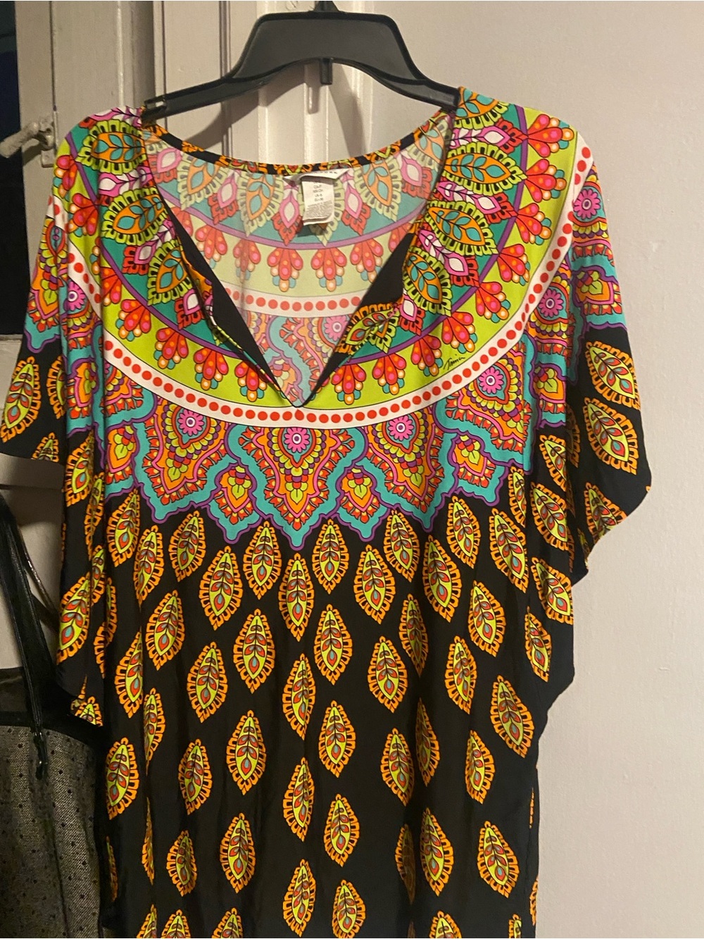 Trina Turk Colorful Boho Resort Swim Coverup
